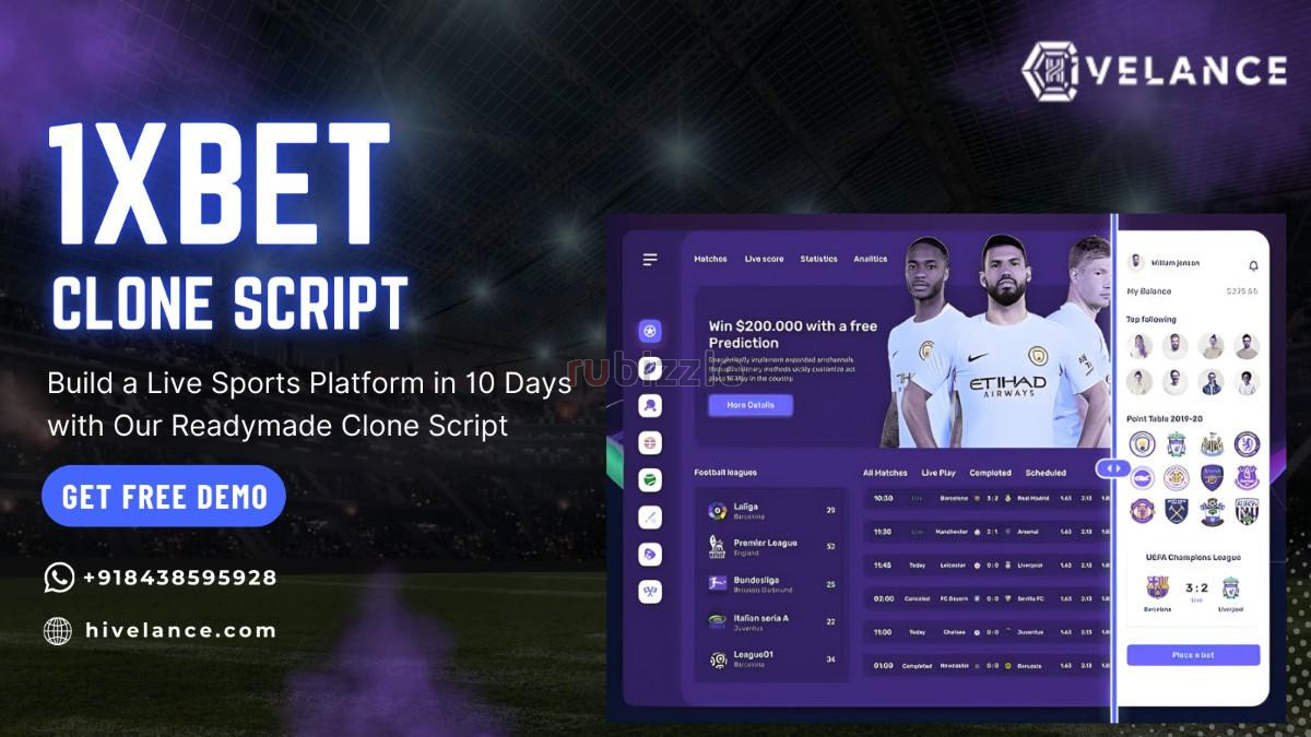 Launch a High-Performance 1xBet Clone App for Modern Sportsbook