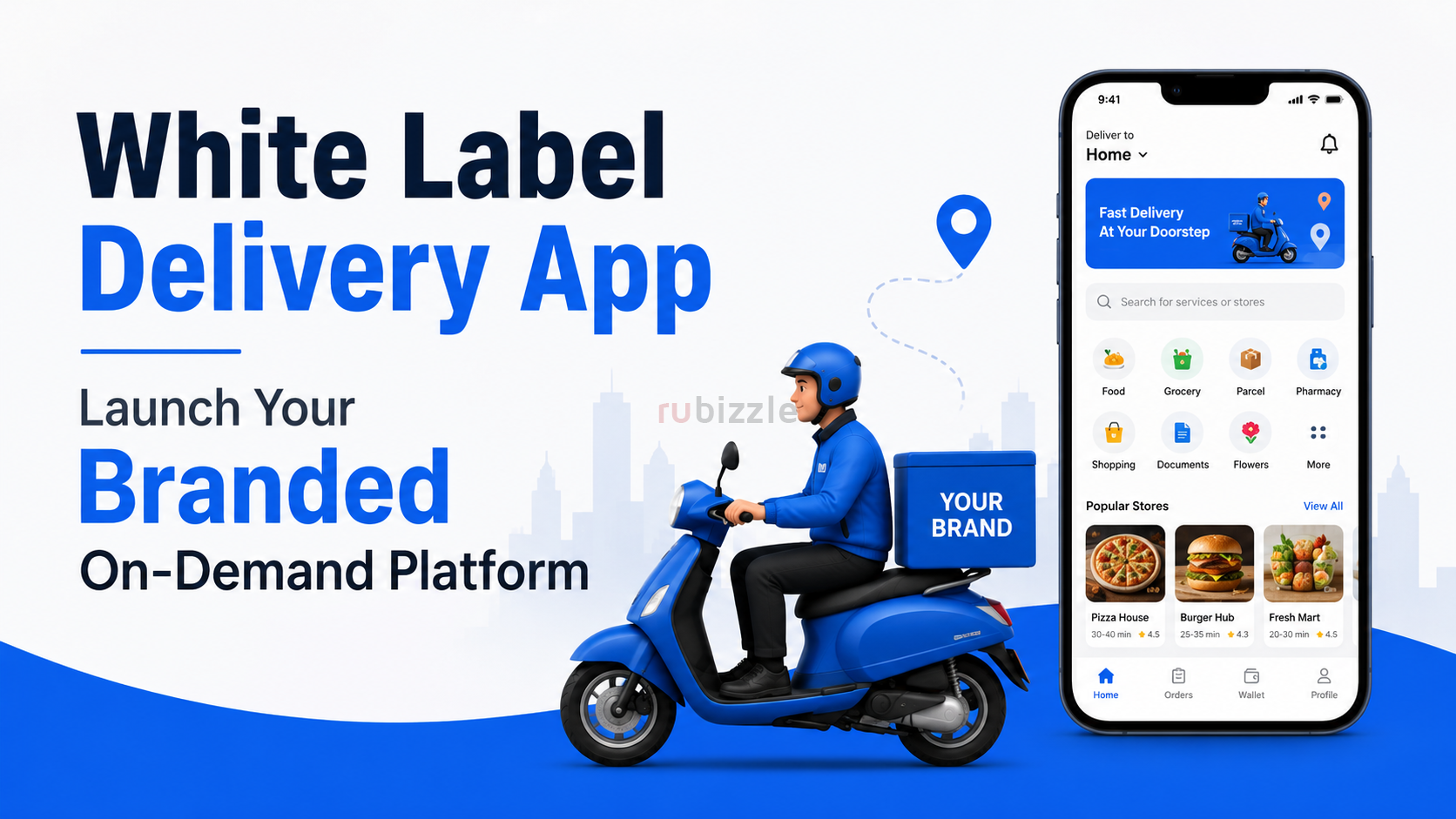 White Label Delivery App – SpotnEats